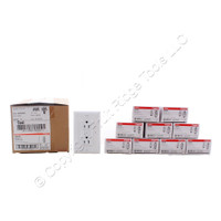 10 Pass & Seymour White Self-Testing GFCI Receptacle Outlets 5-15R 15A 125V 1597W