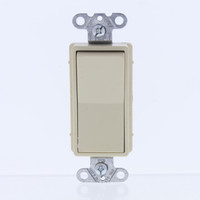 Pass and Seymour Ivory COMMERCIAL Decorator Rocker Wall Light Switch 15A 2601-I