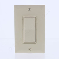 Pass & Seymour Legrand Ivory Single Pole Decorator Rocker Wall Light Switch 15A 120/277V TM870-ICC Boxed