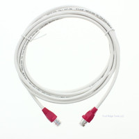 Pass and Seymour 10 Ft. Category 5E White Boot End Patch Cord Modular Plug PSPC5B10