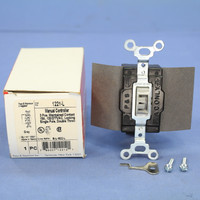 Pass and Seymour Gray SPDT DOUBLE THROW Center-Off Maintained Contact Locking Safety Switch Manual Controller 15A 1221-L