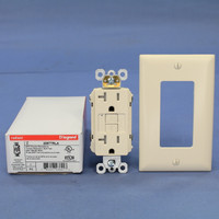 Pass and Seymour 2097TRLA Lt Almond Self-Testing Tamper Resistant GFCI Receptacle Outlet 20A