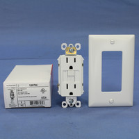 Pass & Seymour 1597W White Self-Testing GFCI Receptacle Outlet 5-15R 15A 125V
