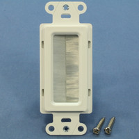 New Pass & Seymour White Decorator Loose Cable Access Strap Orangizer WP1014-WH