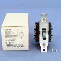 Pass and Seymour 7803-MD Manual Motor Control Starter Switch TPST TRIPLE POLE Single Throw Disconnect Rated Long Toggle 30A 600V 20HP