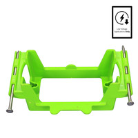 Pass and Seymour Green New Construction 1-Gang  Nail On Low Voltage Bracket PLV-1R