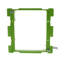 New Pass and Seymour Green Retrofit 2-Gang Metal Wing Low Voltage Bracket PLV-2W