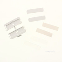 Pass & Seymour White End Plate with Label for Activate Connectivity Systems AC-EPL-WH