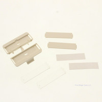 Pass & Seymour Ivory Light Almond End Plate with Label for Activate Connectivity Systems AC-EPL