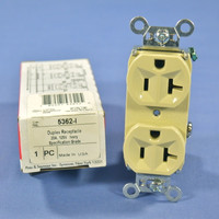 Pass & Seymour 5362-I Ivory Specification Grade Receptacle Outlet 20A Boxed