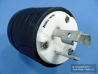 Pass & Seymour L530-P Box White Twist Turn Locking Plug NEMA L5-30P 30A 125V Box