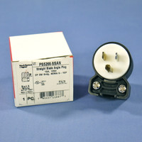 Pass & Seymour 5266-SSAN Straight Blade Angled Plug NEMA 5-15P 5-15 15A 125V Pass and Seymour