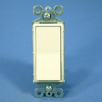 Pass & Seymour Legrand Light Almond Decorator Rocker Wall Light Switch Single Pole 15A 120/277V Bulk TM870-LA