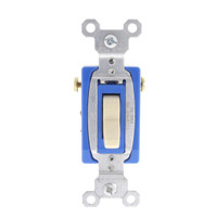 Pass & Seymour Ivory COMMERCIAL Toggle Light Switch 3-Way 15A CS15AC3-I Bulk