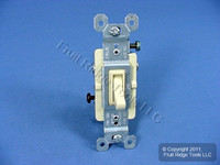 Pass & Seymour Framed Ivory 3-Way ON/OFF Toggle Wall Light Switch 15A 663-IGU