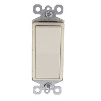 Pass & Seymour Light Almond Decorator Rocker Wall Light Switch 3-Way 15A TM873-LA Bulk