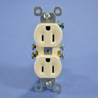 Pass & Seymour Legrand Light Almond Receptacle Duplex Outlet 15A 125V NEMA 5-15R Trademaster 3232-LA Bulk