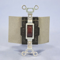 Pass and Seymour Brown SPDT DOUBLE THROW Center-Off Maintained Contact Switch 15A 1221