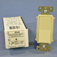 Pass & Seymour Ivory Decorator Rocker Switch 4-WAY 874-IG