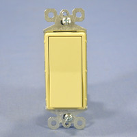 Pass & Seymour Ivory Decorator Rocker Wall Light Switch 3-Way 15A Bulk TM873-I