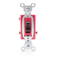 Pass & Seymour Brown 3-Way COMMERCIAL Toggle Light Wall Switch 20A CS320 Boxed