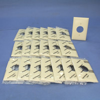20 Pass and Seymour TP7-LA Trademaster Lt Almond 1.406" Receptacle 1-Gang Outlet Nylon Covers