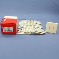 20 P&S TrademasterLight Almond 2G Toggle Switch UNBREAKABLE Wallplates TP2-LA