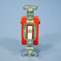 Pass & Seymour Gray COMMERCIAL Toggle Light Switch 3-Way 20A CS20AC3-GRY