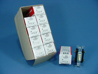 10 Pass and Seymour Ivory 4-WAY COMMERCIAL Toggle Wall Light Switches 15A 664-IG