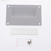 Orbit 7152C-Wh Step White Powder Coat Light Face Plate