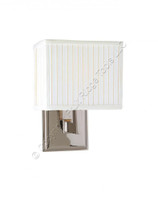Hudson Valley 351-PN Waverly Single Light 10" Tall Polished Nickel Wall Sconce