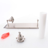 ELK 1-Light Nickel Wall Sconce with Frosted Glass Shade Fulton 19x5x6 67332/1