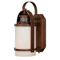 Vaxcel International T0069 Weston Smart 12" Outdoor Wall Light Burnished Bronze