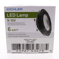 Kichler 18174 12V 6W LED PAR36 Landscape Bulb 2700K 15 Degree Spot