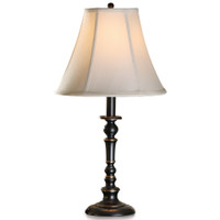 Lite Master T6187RZ-SL Brockton Table Lamp in Oil Rubbed Bronze on Solid Brass