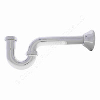 Keeney 1-1/4" P-Trap W/ Deep Flange 20 Gauge Brass Tubing 300PDF