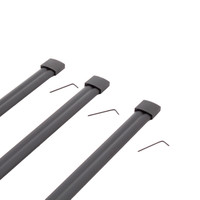 Nora Lighting NRS90-P08BZ Bronze Finish 92-3/8" Straight Rail 120V