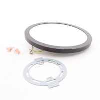 Maxim Black Wafer 10" Indoor/Outdoor LED Ceiling Light 3000K 57714WTBZ