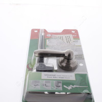 Fluidmaster 692 Universal Toilet Tank Lever Brushed Nickel Handle w/ Adj Arm