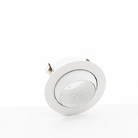 Nora Lighting NL-3318W Eyeball Recessed Lighting Trim, White