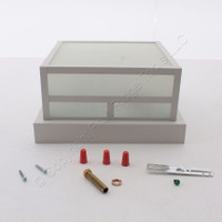 Acclaim Lighting 4710TW 2-Light Outdoor Flush Mount Fixture Textured White