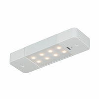 Vaxcel Instalux X0005 White 8"x2.75"x1" LED Motion Under Cabinet Light 5W 3000K