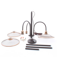 Hinkley Lighting HIN4363KZ Rigby 3LT Chandelier Buckeye Bronze Down Lighting