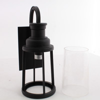 Vaxcel Lighting T0092 Coventry 1 Light Outdoor Wall Sconce 15" Dark Bronze