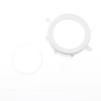 Keeney 1-1/4" Polywasher SJ Nut & Washer PVC White 26659