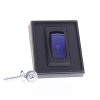 Peterson V520-41 Black Illuminated Rocker Switch 15A Universal Quartz Halogen