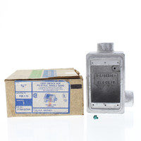 O-Z Gedney FSR-1-75 3/4" Cast Device 1-Gang Malleable FS Box