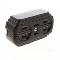 Eagle 746B Brown Non-Grounding Surface Mount Duplex Outlet 15A 125V
