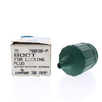 Leviton Green 70030-P Boot for Locking Plug Weather-Resistant 30 AMP