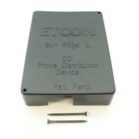 Etcon DD1 Phone Distribution Device Cover Wiring Center Only